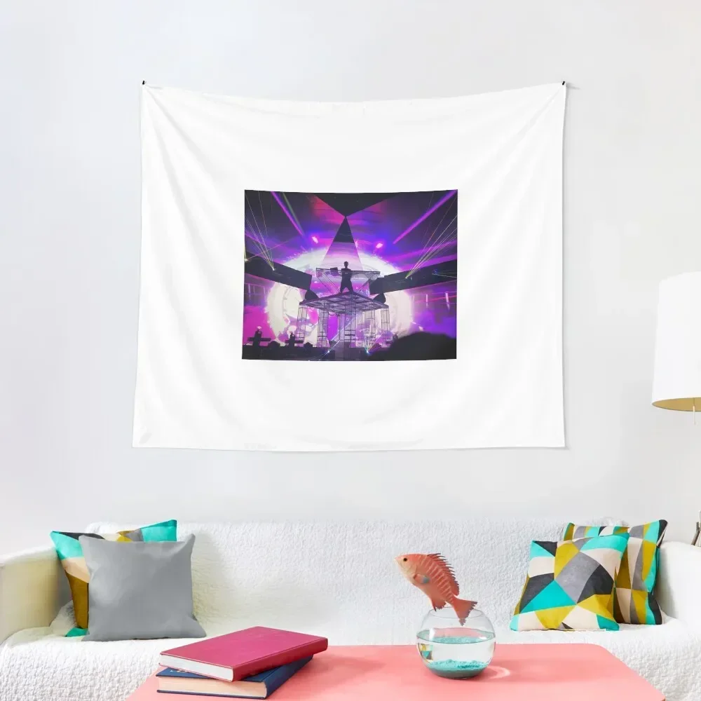 

ZEDD Live Front Row Photograph Tapestry Aesthetic Room Decor Carpet Wall Tapestry