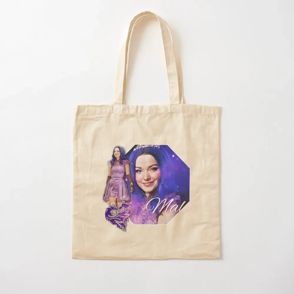 

Mal Purple Queen - Descendants 3 Wedding Tote Bag Women's tote bag Handbags Canvas Shopper handbag Bag