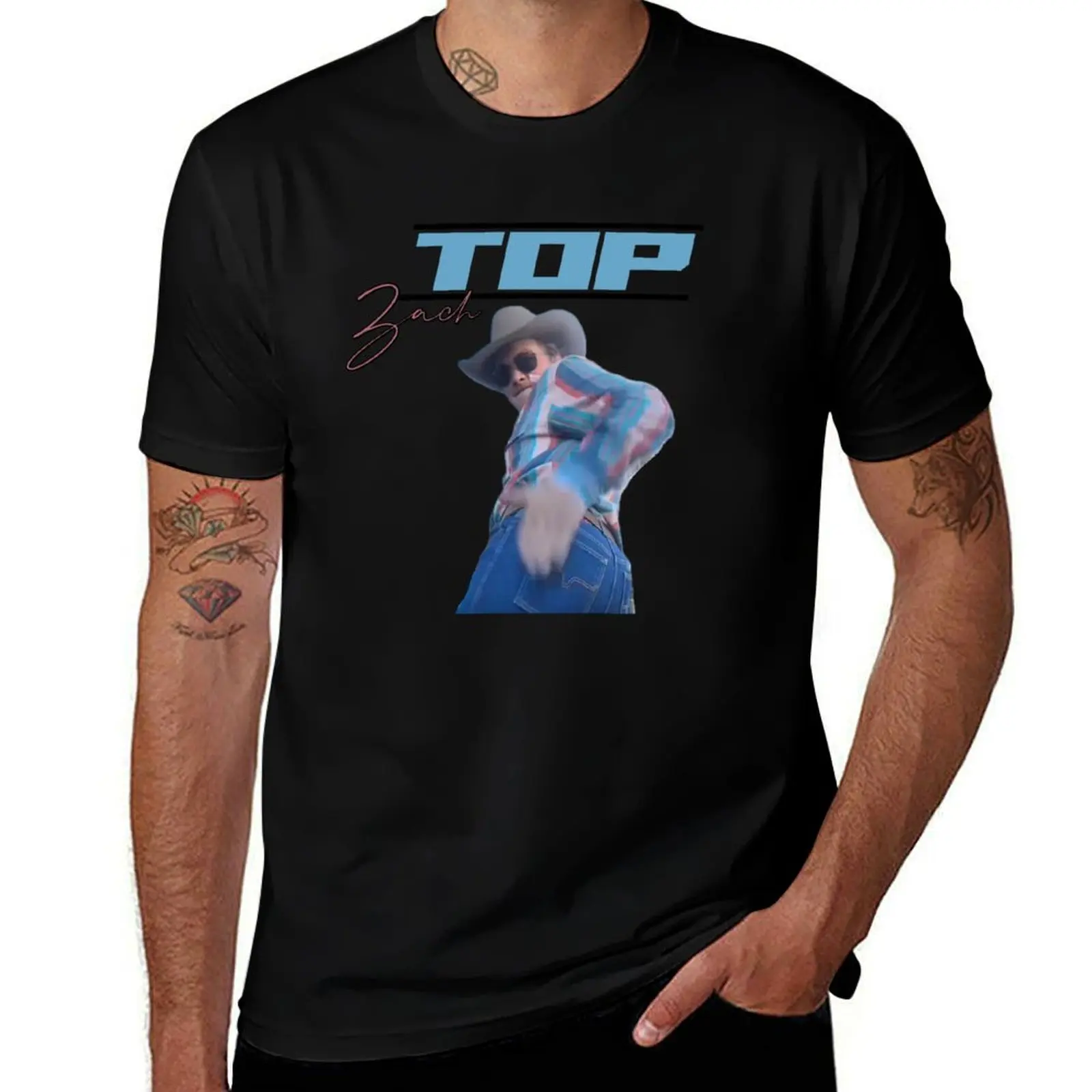 

Zach Top Retro T-Shirt man t shirt cotton man t shirts cotton t shirt man cotton T-shirt