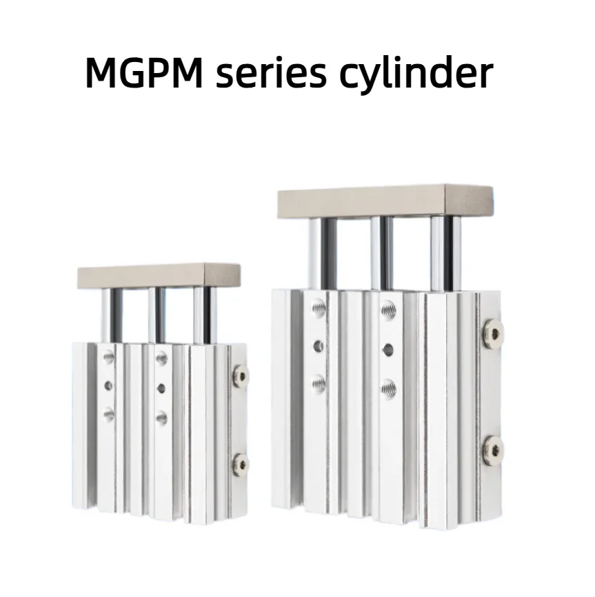 Three-axis three-rod cylinder with guide rod MGPM12/16/20/25*20/30/40Z