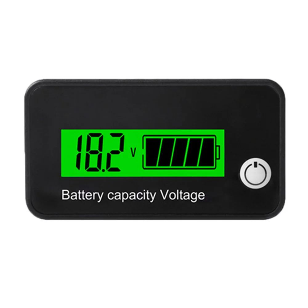 

DC8-90V Lead Acid Lithium Battery Capacity Indicator Car Motorcycle Voltmeter Voltage Tester Meter Tool for Electrician Tool