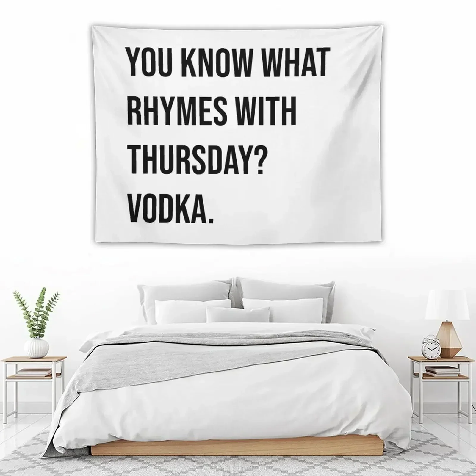 

VODKA Tapestry Wall Carpet Wall Hanging Wall Cute Room Things Tapestry