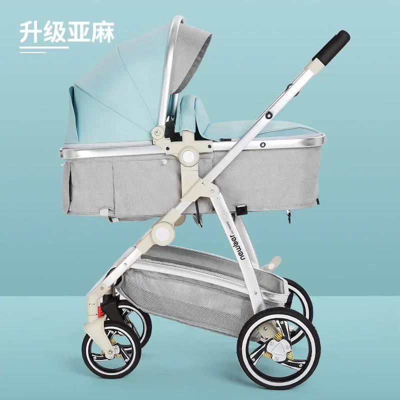 Kinderwagen Autostoeltje Voor Pasgeboren Kinderwagens Baby Buggy Veiligheidskar Wagon Lichtgewicht Reissysteem