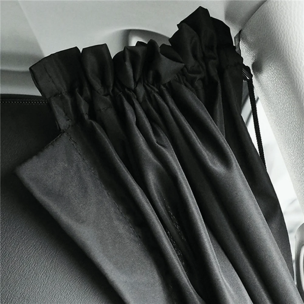 2pcs/set Sun Shade Privacy Curtain Taxi Car Isolation Curtain Partition Protection Curtain Commercial Vehicle car accessories