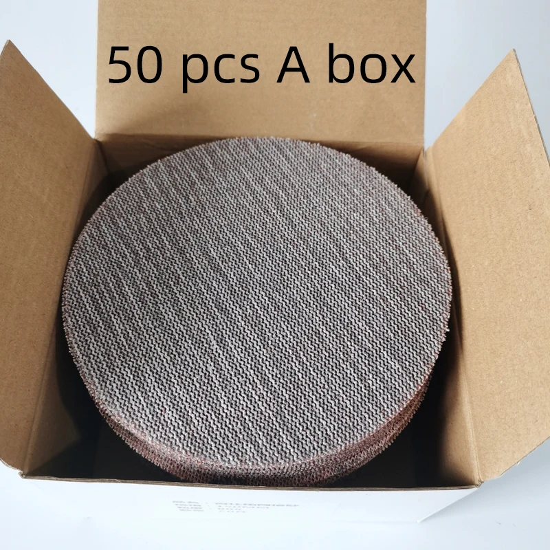 ATPRO 6 Polegada 150MM Malha Lixar Discos Hook & Loop Poeira Abrasiva Livre Anti-Bloqueio Sharp Moagem Lixa para Carro Para Mirk