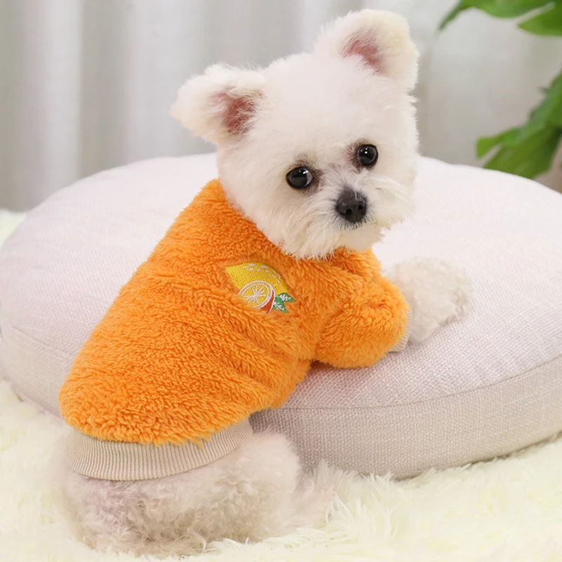 Pet Dog Clothes Autumn Winter Warm Sweater  for Small Dogs Yorkshire Terrier Chihuahua Cute Clothes for Cat Schnauzer Clothing