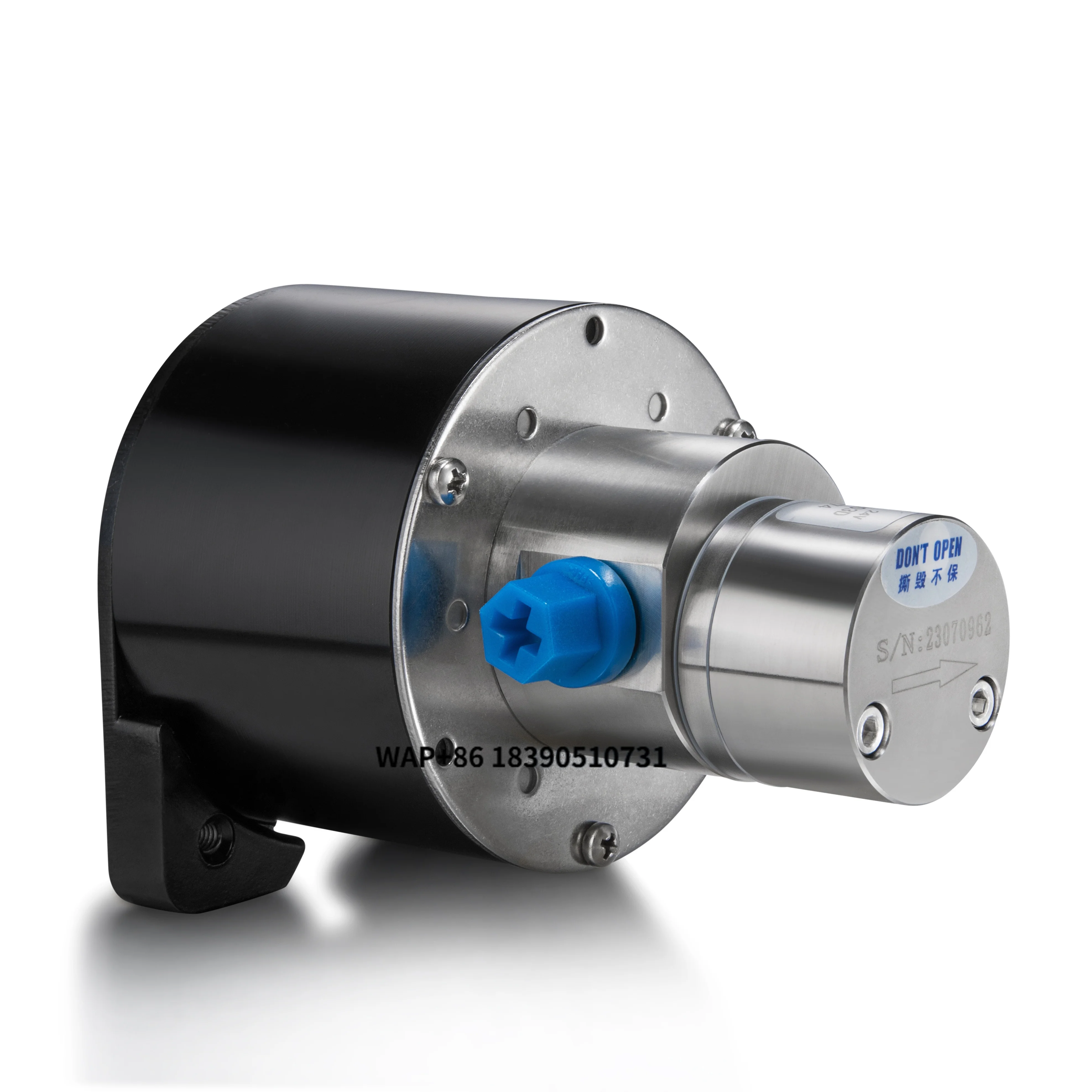 Fluidsmart Micro Water Pump Liquid Sampling Pump 24v Dc Chemical Stainless SS316L Body PEEK Gear Micro Magnetic Gear Pump