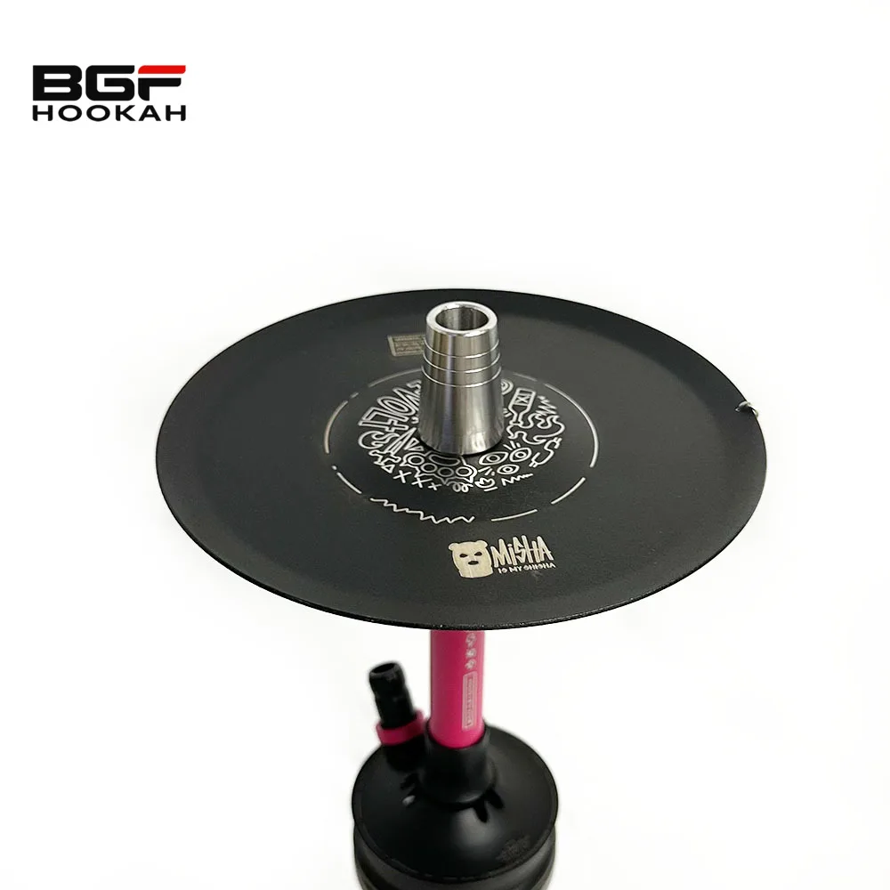 Gift Box Small Portable Shisha Alpha Misha Rebel Hookah Narguile Chicha Cachimbas Smoking Set Russian Hookah Without Bottle