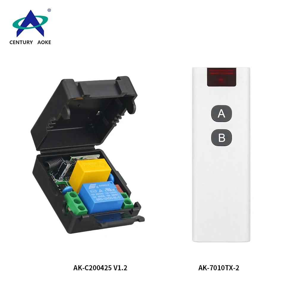

1 Channel Light Switch Universal Gate Remote Control 433MHz Long Rang AC220V RF Remote Control Switch EV1527 Smart Home 433.92