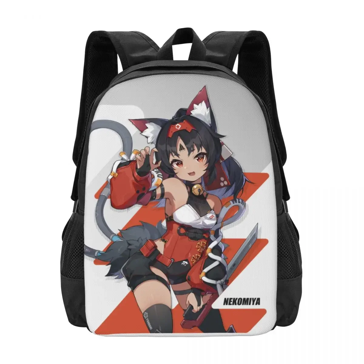 حقيبة ظهر للكمبيوتر المحمول للسفر من Anime Game Zenless Zone Zero ZZZ، حقيبة كمبيوتر مدرسية للكلية التجارية هدية للرجال والنساء #5