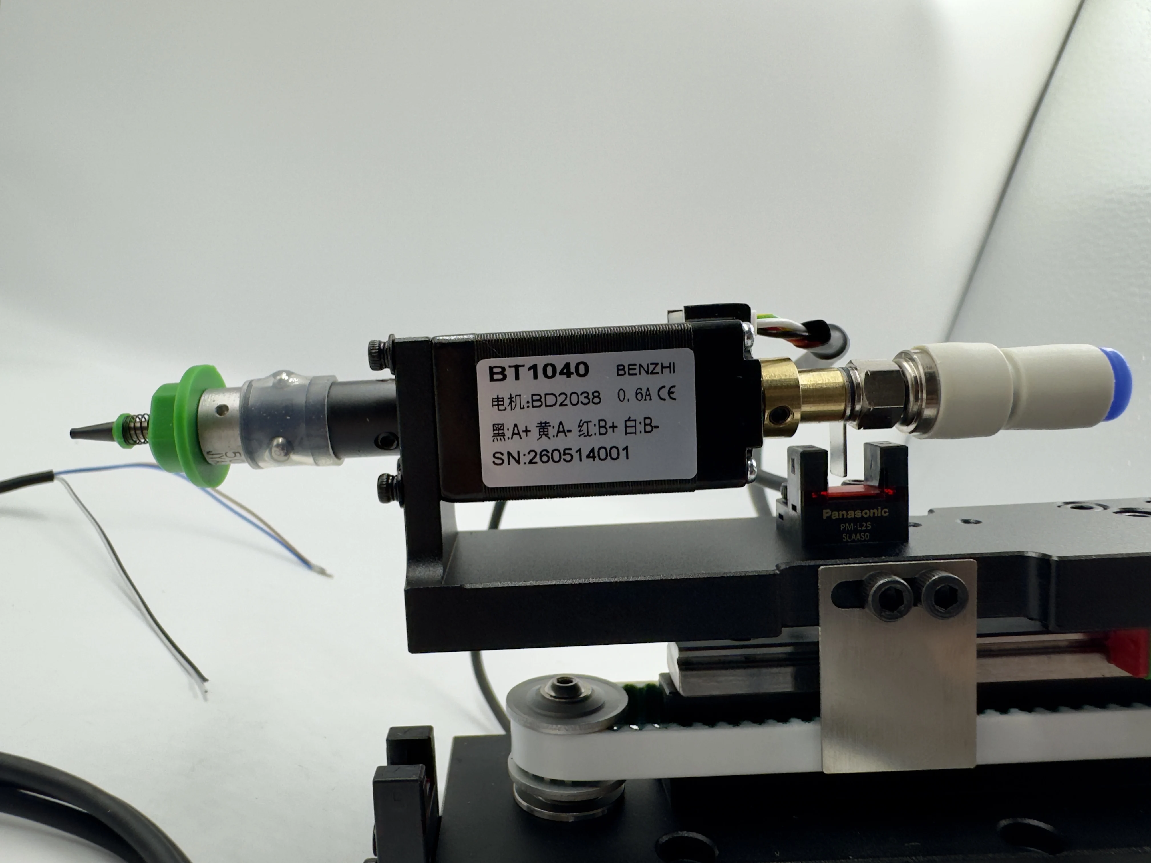 SMT DIY pick and place head with closed-loop stepper motor for tray handling and labeling T1-X50-Z3560-BT1040 - view 3