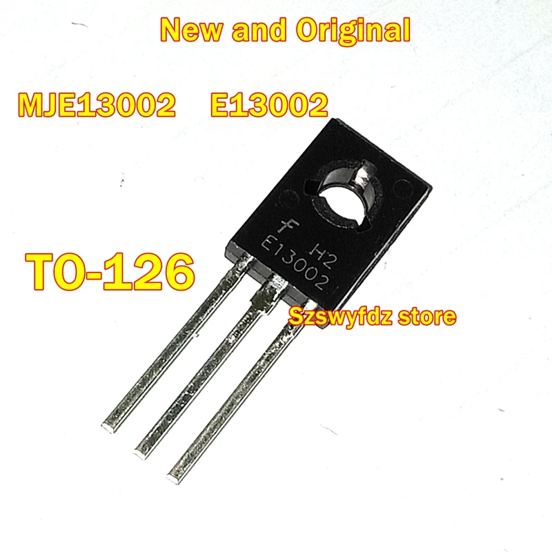 

5pcs to 100pcs MJE13002 E13002 TO-126 New and Original NPN EPITAXIAL SILICON POWER TRANSISTORS 1.5A 300V