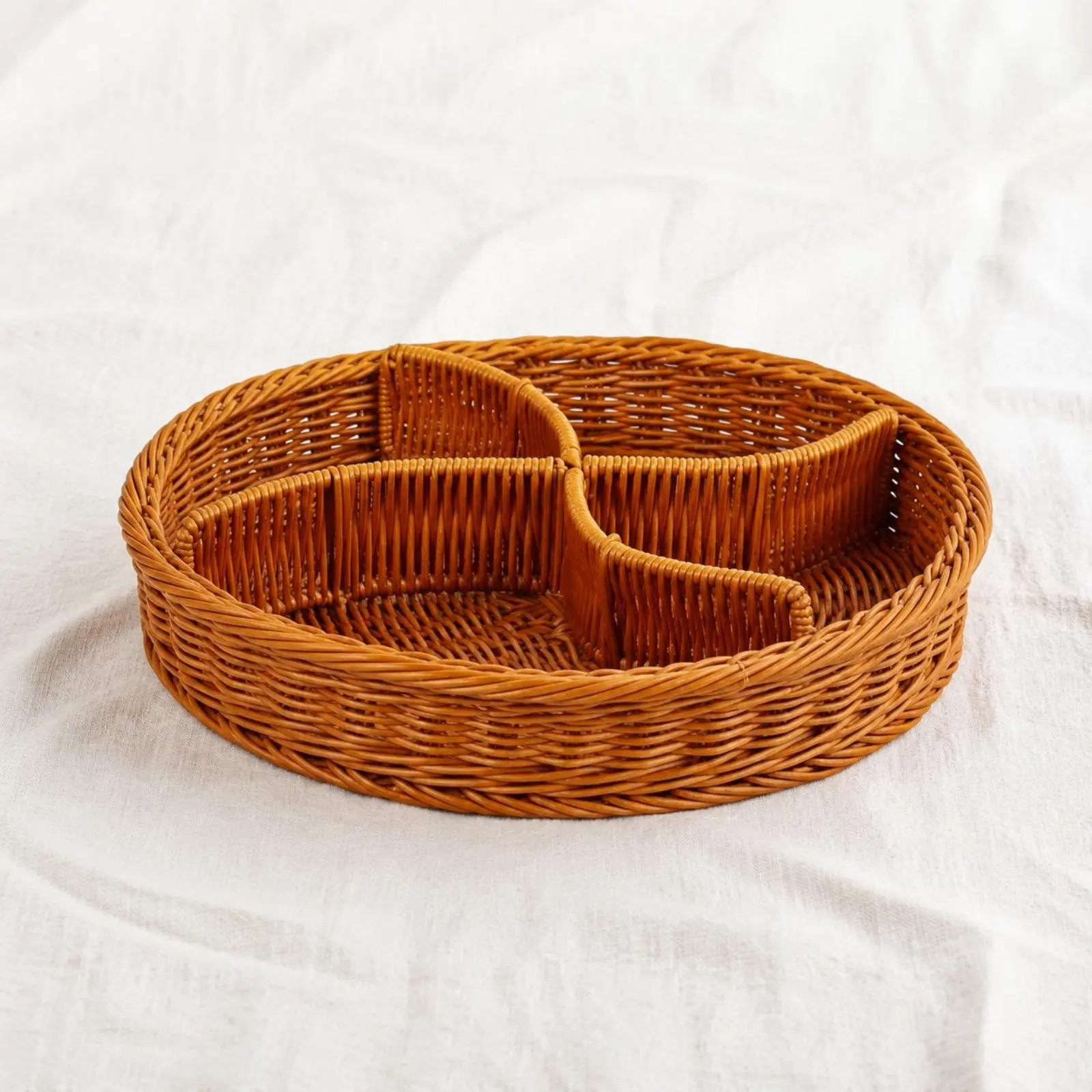 compartment-fruit-tray-vintage-look-divided-basket-tray-woven-snack-basket-multi-functional-household-storage-for-living-room