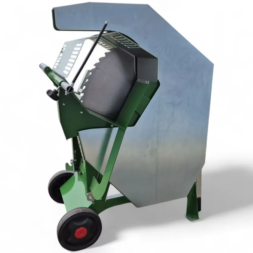 

-For Versatile Engine Log Saw Machine Sturdy Green Steel Frame Adjustable Feed Tray Forestry Firewood Lumber Small Timber*