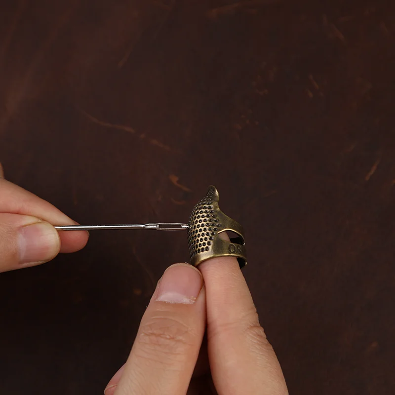 Retro Finger Protector Antique Thimble Ring, Craft Tool