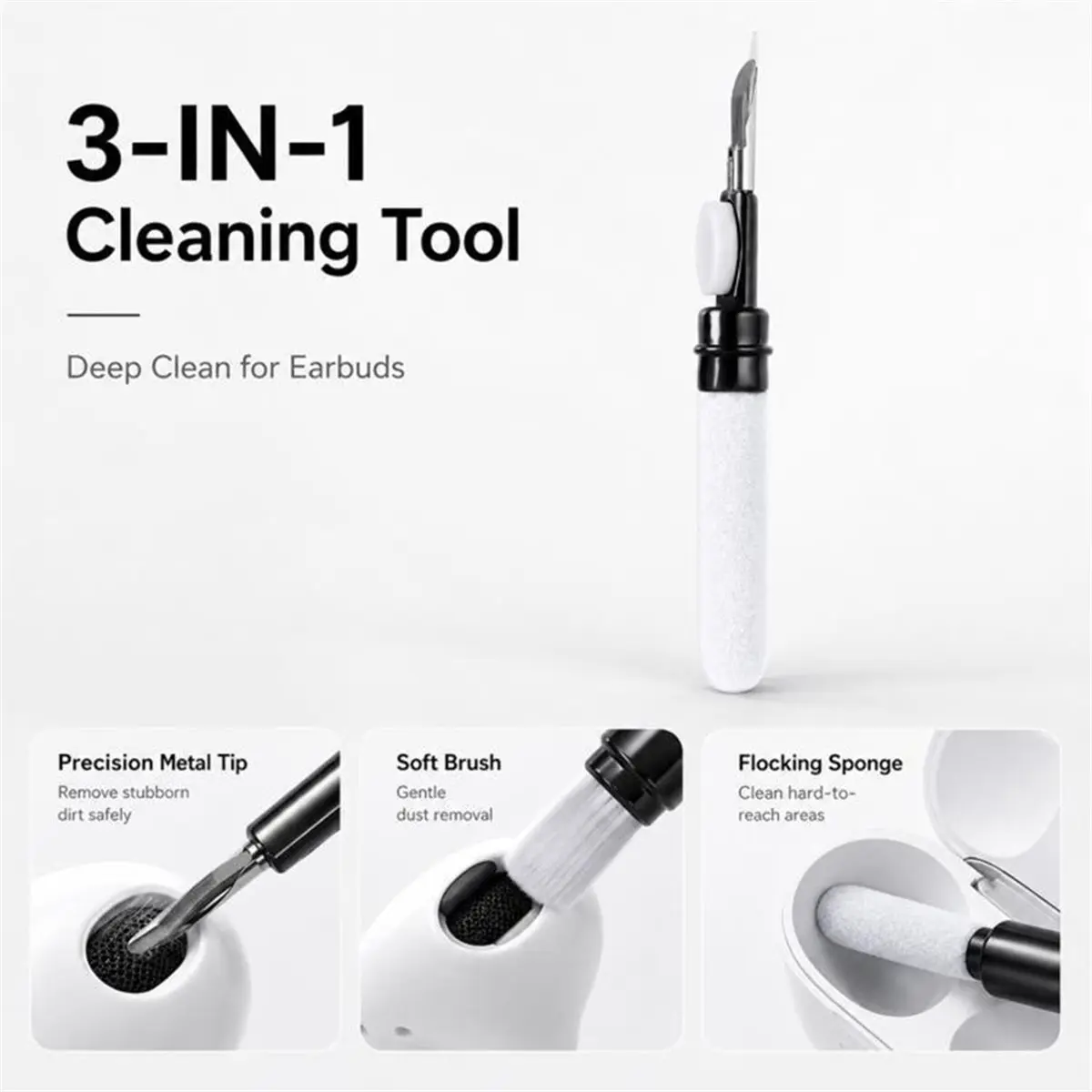 Silicone Eartips for -1000XM6 / XM5 / XM4 XDcase Noise Cancelling Earbud Tips Soft Earphone Earplugs for -1000 XM6