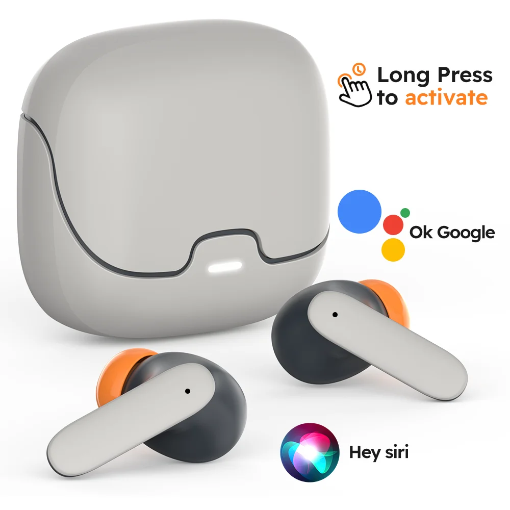 5.4 بلوتوث TWS سماعة لاسلكية تعمل بالبلوتوث سماعات الكمون المنخفض للغاية ميكروفون مزدوج ENC إلغاء الضوضاء في الأذن سماعات بلوتوث