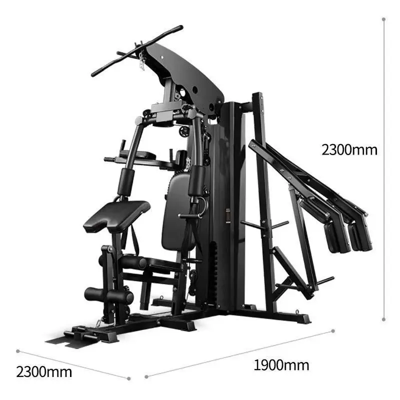 3 Station Strength Training Multi Gym Exercise Equipment Multi Function Station Smith Machine for Home Gym