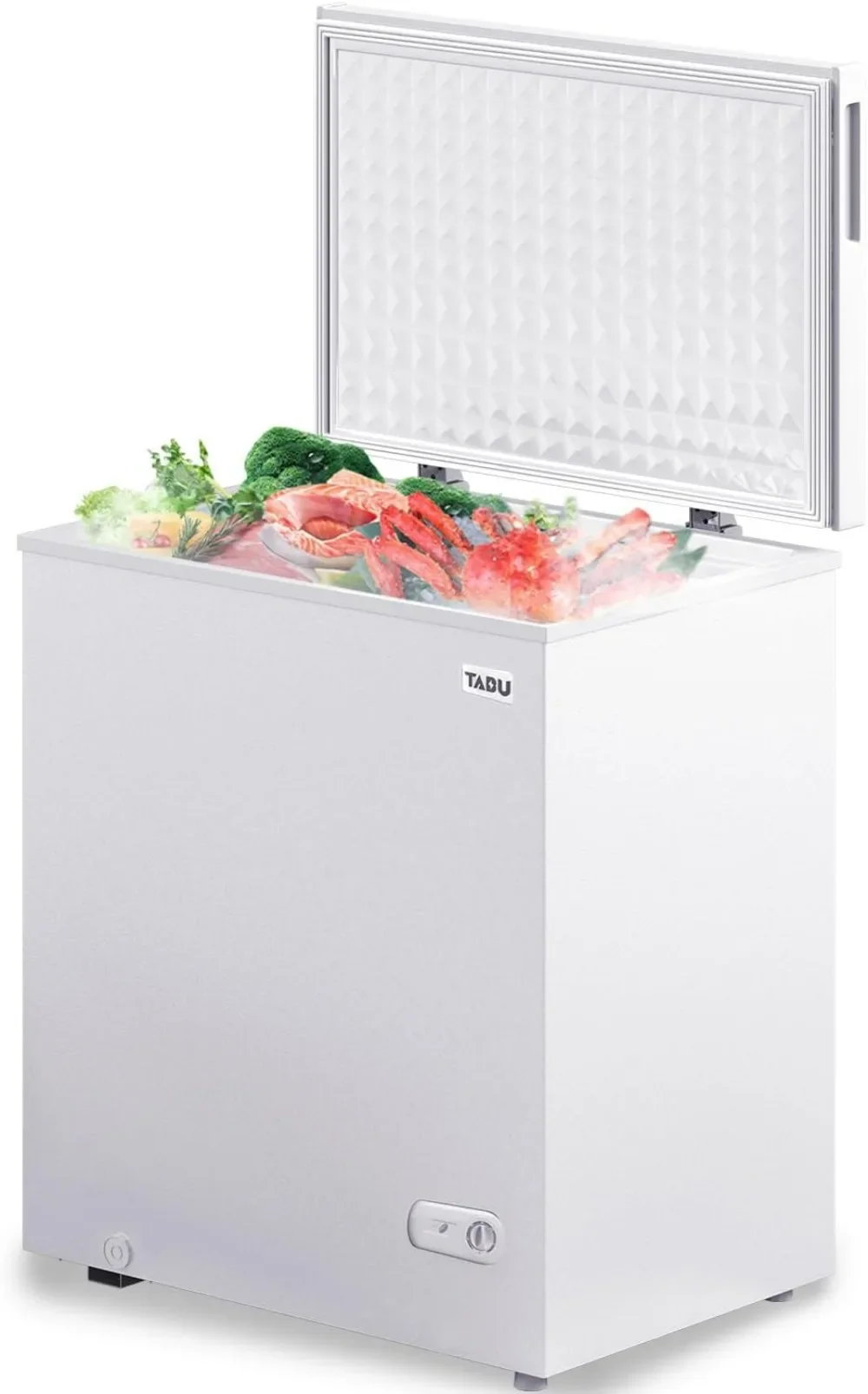 

7.0 Cu.Ft Deep Freezer,Top Opening Chest Freezer, 10.0 Cubic Feet Large Freezer, Low noise，Adjustable Temperature