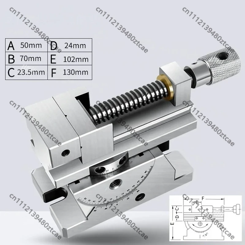 Machine Tool Universal Vice 2/3 Inch Corner Pliers Precision Milling Machine Clamping Vise Industrial Mechanical Fixture Clamp