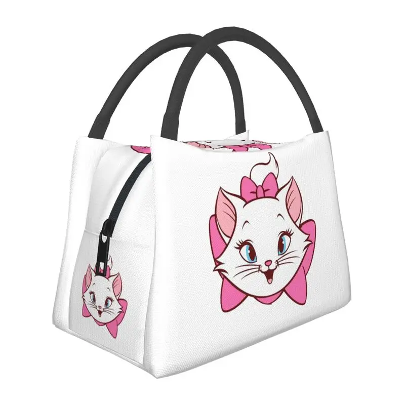 

Изолированная сумка для обеда с рисунком кота Aristocats для женщин, водостойкий холодильник, термосумка для обеда, офисная сумка для пикника, путешествий