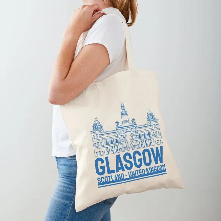 

Glasgow Scotland United Kingdom Europe Tote Bag shoping bag hand bags reusable shopping bag great