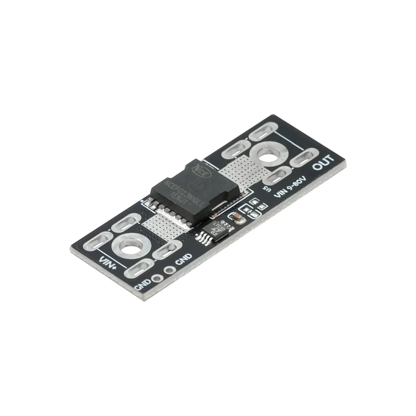 9-80V 50A High Current Ideal Diode Module Solar Anti-reverse Charging Anti-Reverse Current Protection with Binding Post