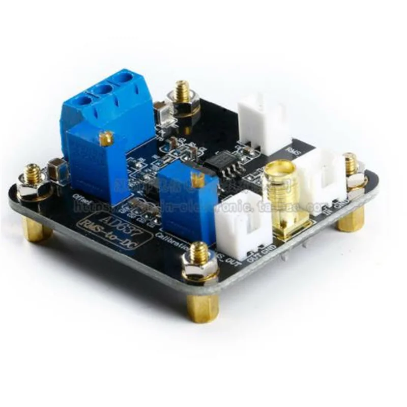 AD637 Peak Voltage Detection Module RMS Detector AC Signal Data Acquisition Module for Electronic Components