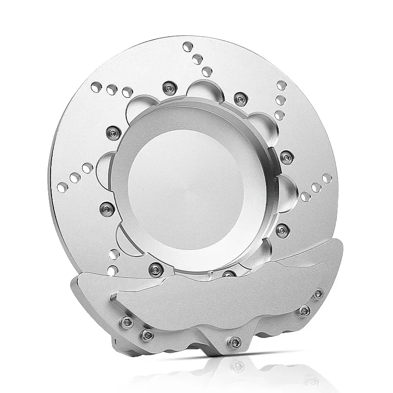 

Car brake disc caliper ashtray aluminum alloy rotating model, household ornament