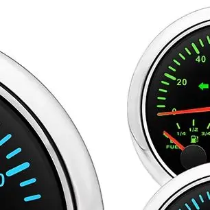 

85 мм GPS-спидометр, измеритель напряжения, датчик уровня топлива, 7 цветов, подсветка, датчик 3 в 1, водонепроницаемый для морской лодки, автомобиля, 12 В, 24 В