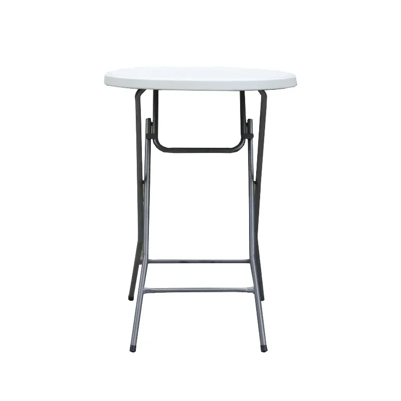 Easy Folding High Bar Table Plastic Foldable Wine Table Folding Table