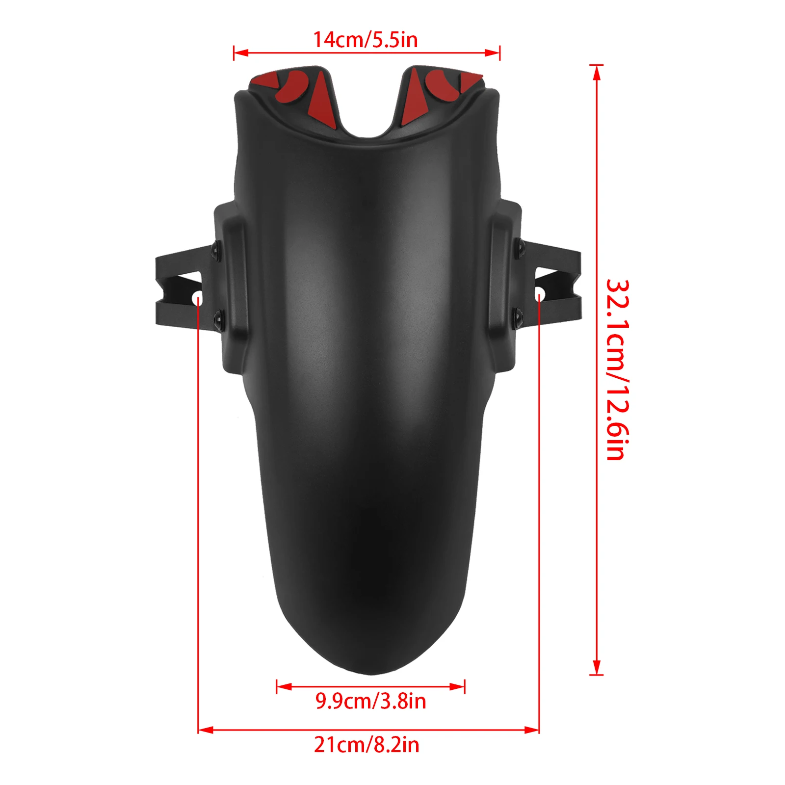 For Moto Guzzi V100 Mandello S Motorcycle Front Fender Extender Mudguard Extension V100 MANSELLO 2022-2024