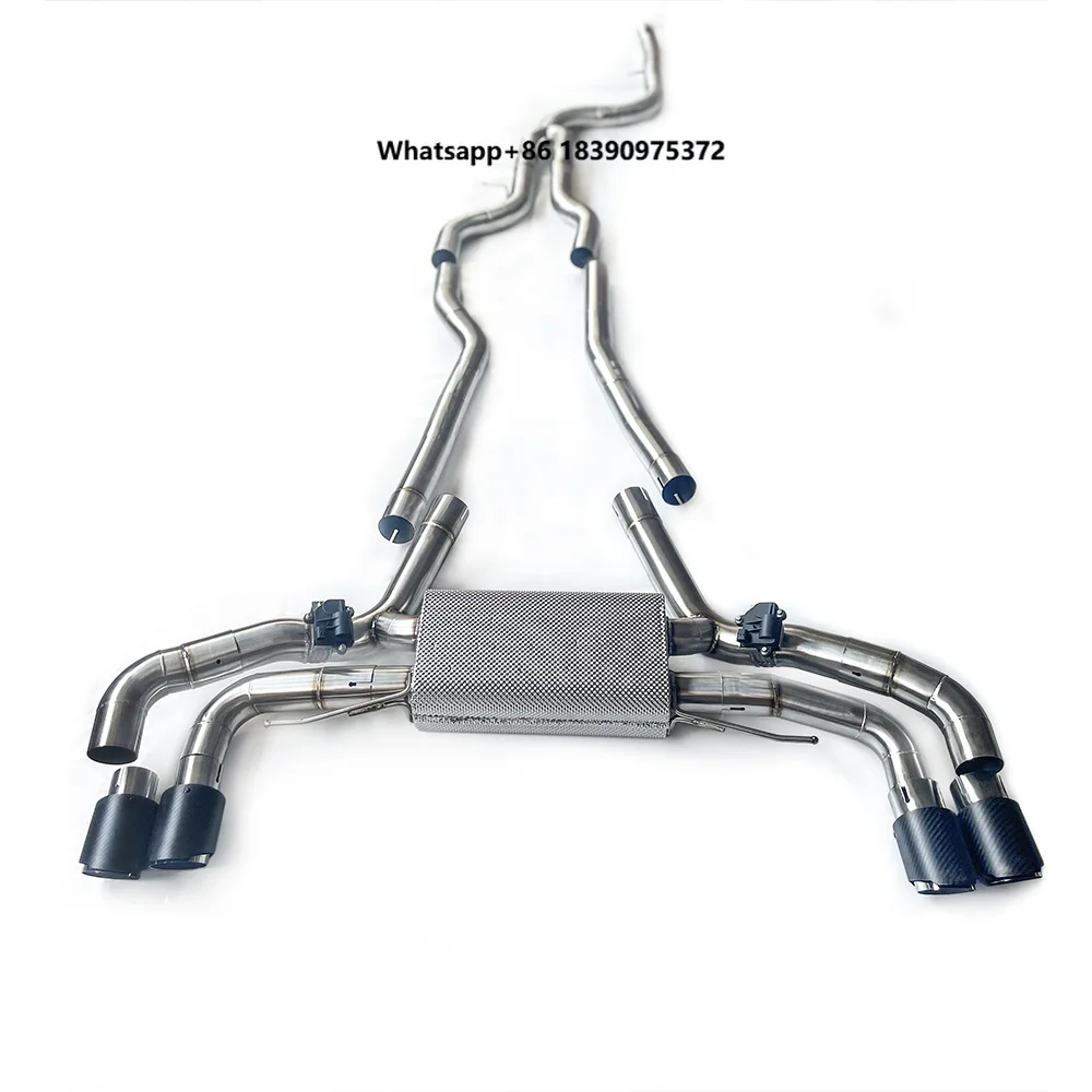 Manufacturer Looking for Dealers Life Time Warranty M340 Catback SUS 304 Quad Exhausts for M340 Exhaust System