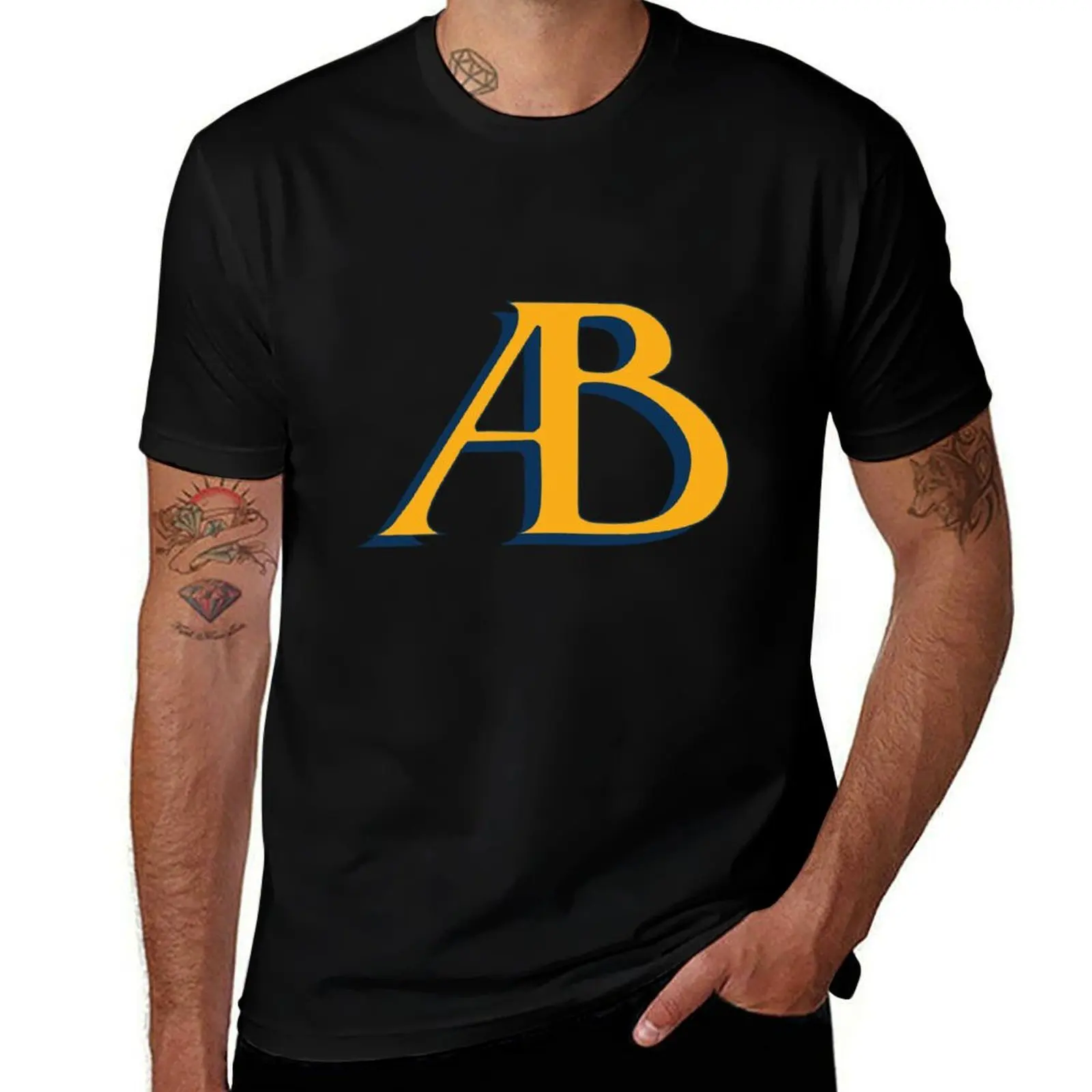 

Alderson Broaddus Battlers ab T-Shirt cotton tshirt 100% t shirts for man pack cotton T-Shirt
