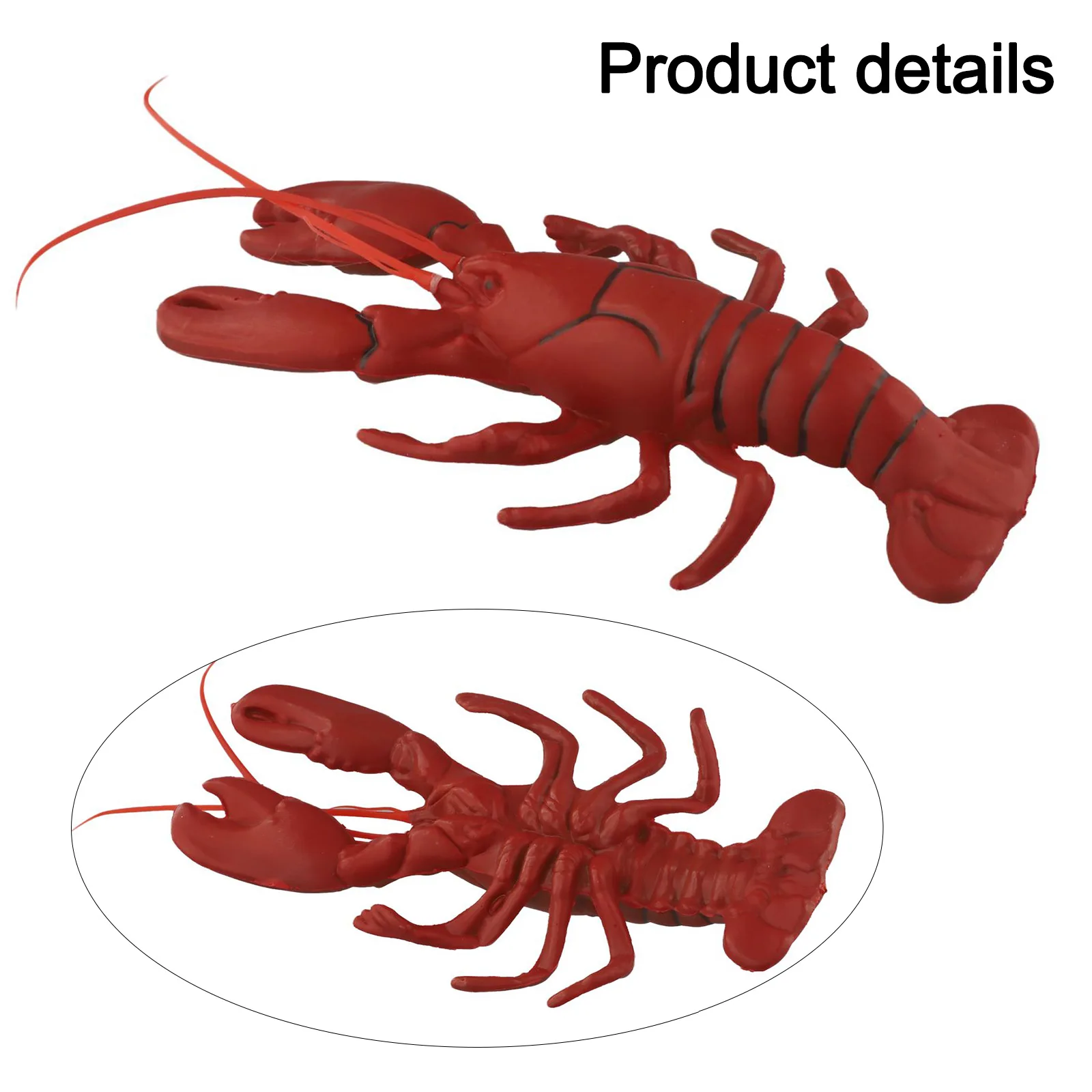 Vibrant Colorful Plastic Lobster Ornament Choice for Catering Events Focused on Seafood Themes in Various Settings