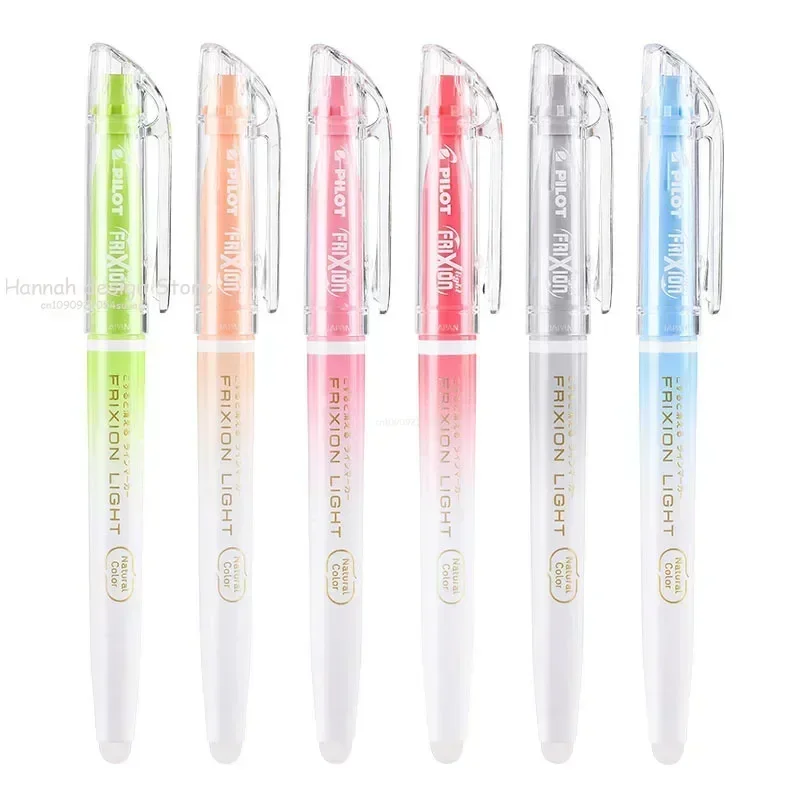 1pcs Pilot Erasable Highlighters Fluorescent Markers Pastel Drawing Pen For Student School Office Supplies Japanese Stationery