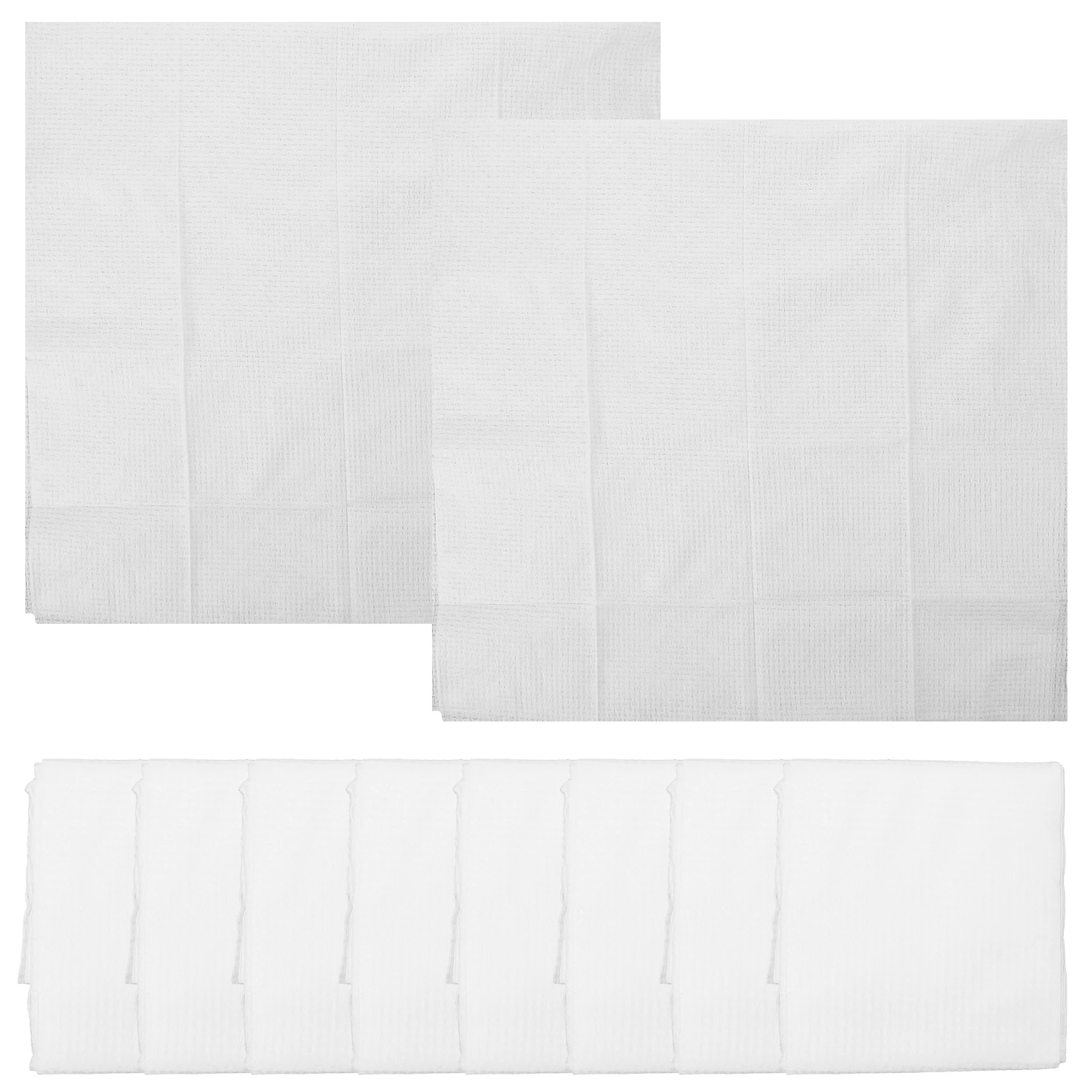 

10pcs Thick Disposable Cotton Hand For Bathroom Hotel Absorbent Quick-Drying Lightweight Travel Size Cleansing Guest Disposable