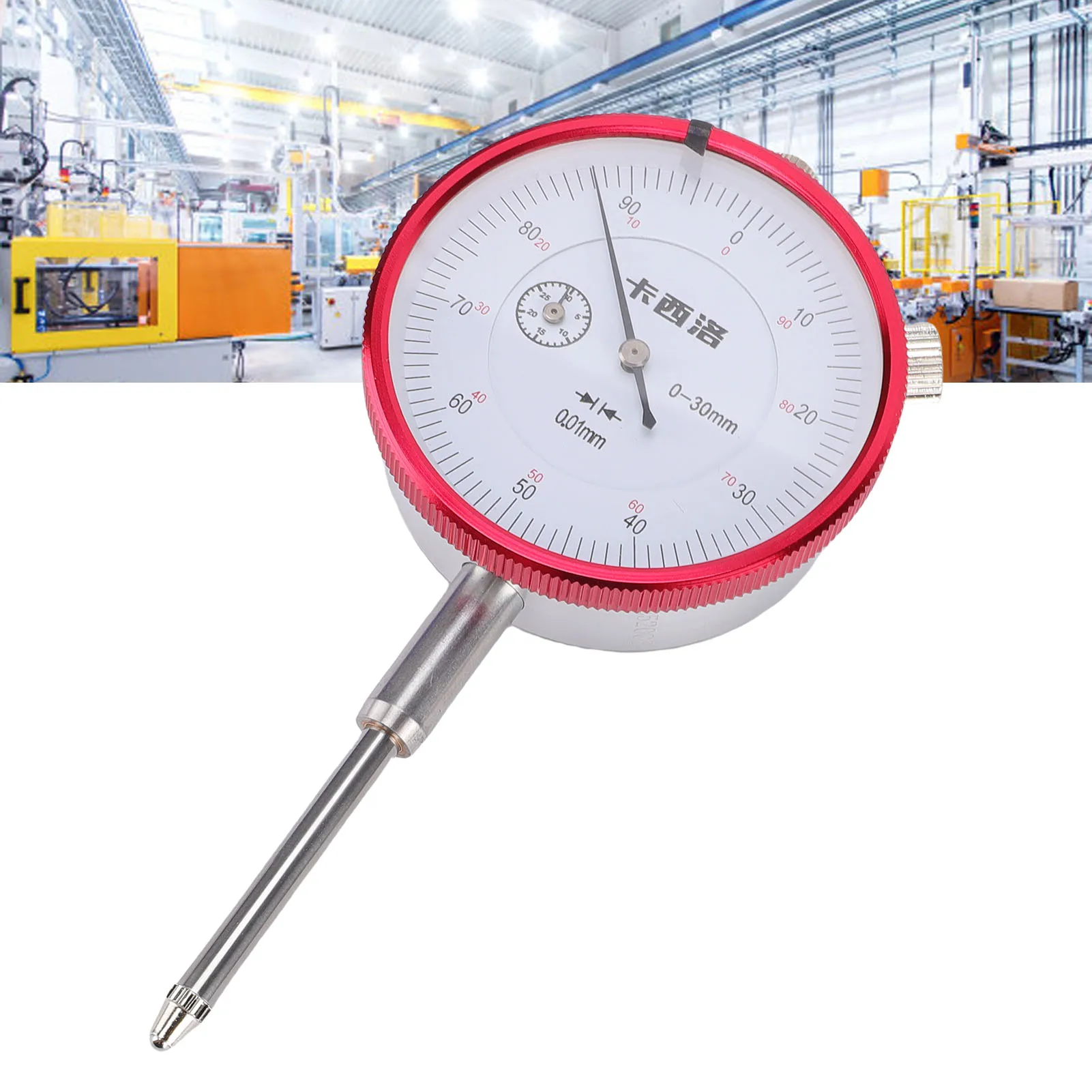 Indicator  Indicator Industrial Accurate  Gage 0-30mm Measuring Range 0.01mm Resolution Industrial  Indicator