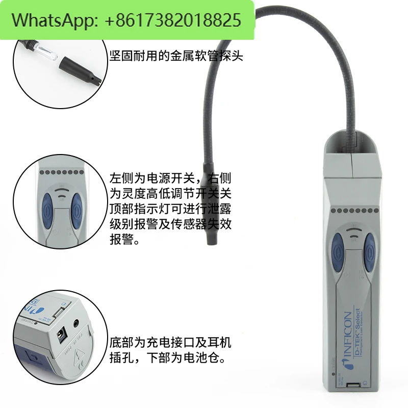 Detector de vazamento de refrigerante D-TEK Mate INFICON 705-202-CN41