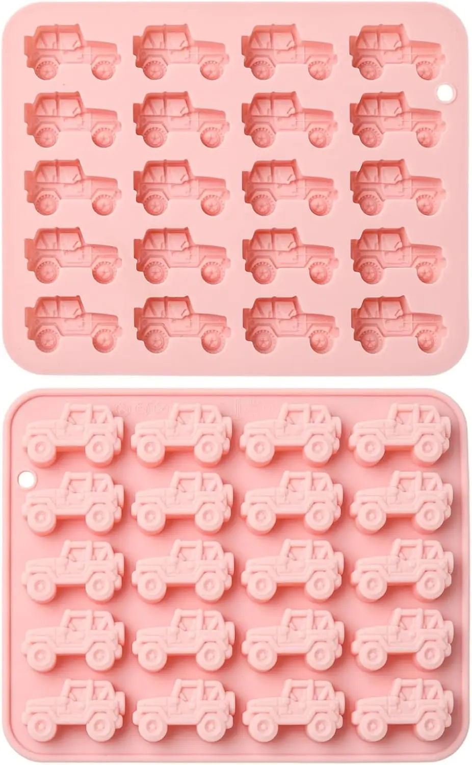 

20 Cavity Off Road Vehicle Silicone Molds Car Shape Silicone Baking Tool Fondant Candy Chocolate Mould Cake Decoration