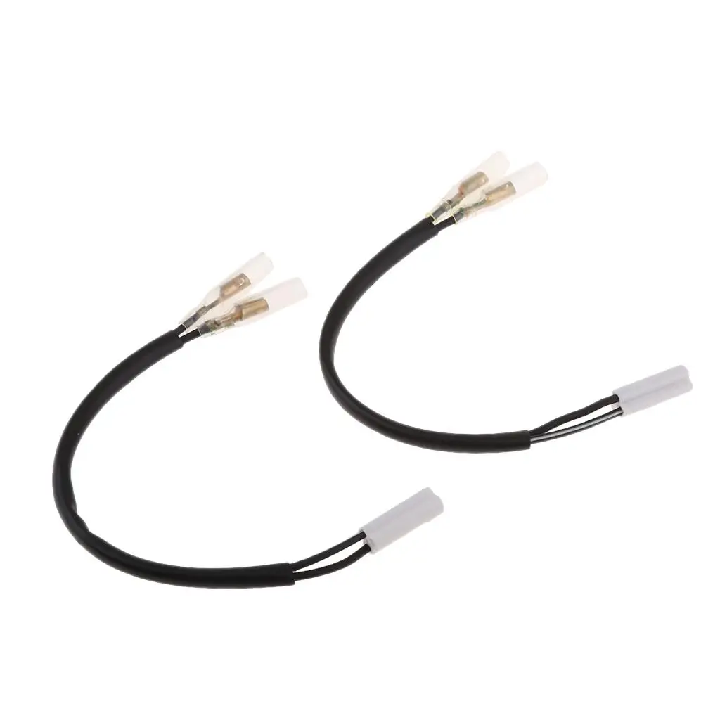 سلك مؤشر بدوره محول التوصيل موصل ، 200x8 مللي متر ، ياماها R1 R6 FZ1 FZ6 FZ6R FZ8 FZN XJ6 ، 2 قطعة #2