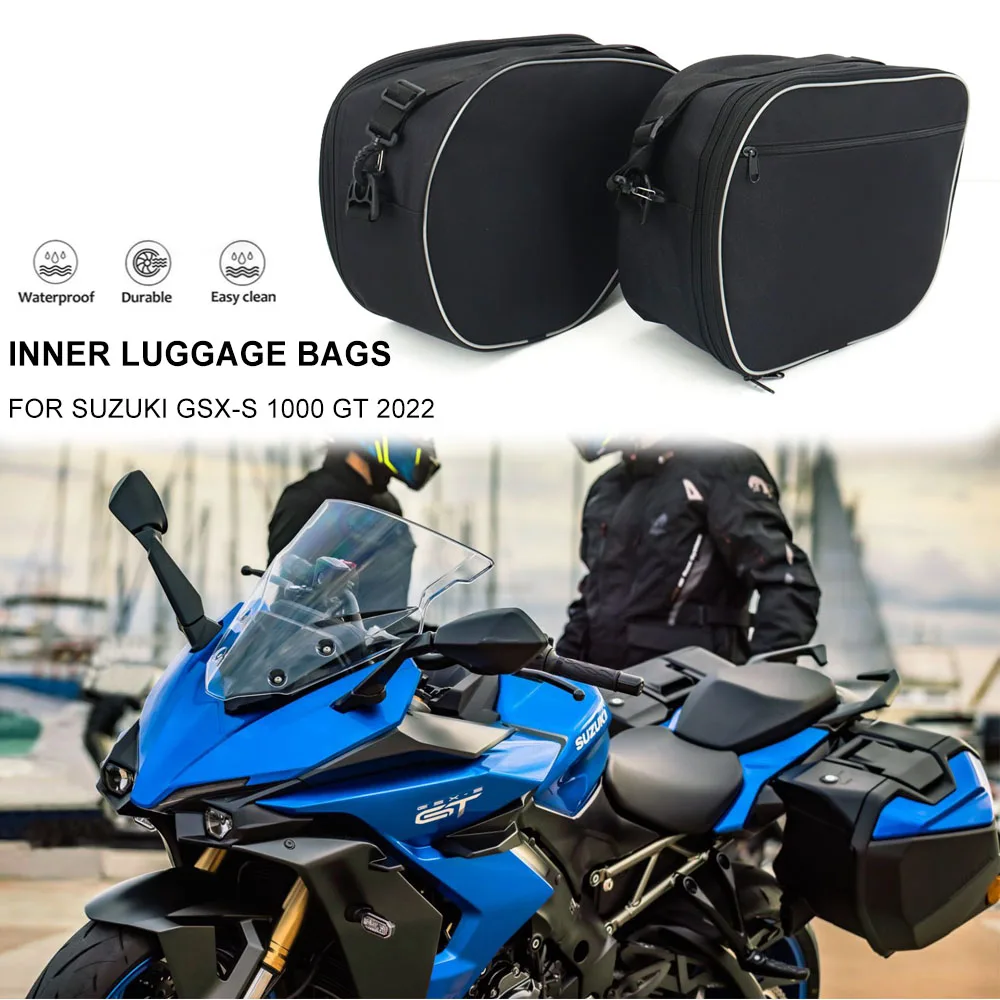 2022 New Motorcycle Liner Inner Luggage Bags For Suzuki GSX-S1000GT GSXS1000GT GSX-S S1000 GSXS S 1000 GT S1000GT 2021 2022