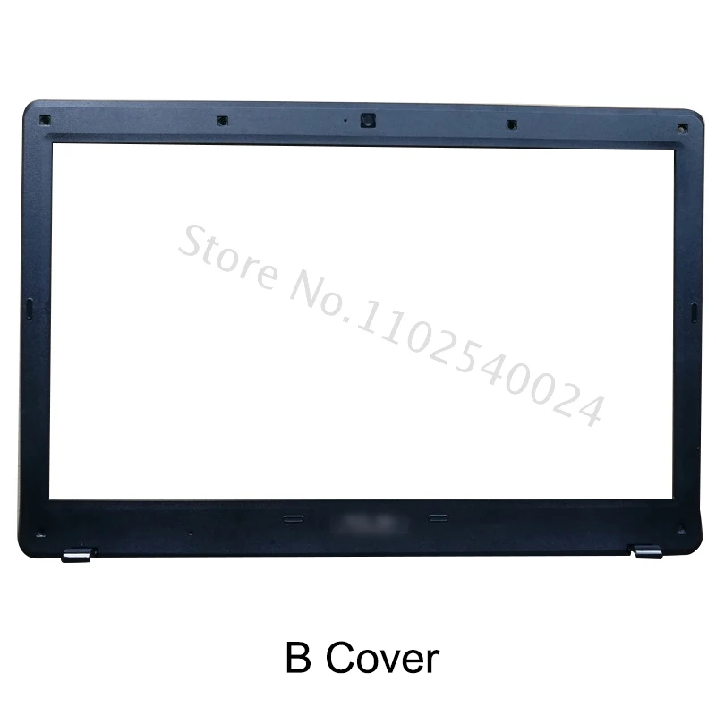 Imagem -03 - Laptop Lcd Back Top Capa para Asus Front Bezel Palmrest Substituição Superior Tampa Traseira Dobradiças K52jk A52jr X52jv A52j K52 A52 X52 Novo