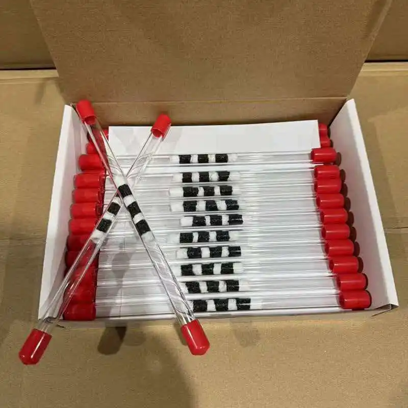 

1PC Mercury Adsorption Tube Sampling Tube Bromine Activated Carbon Adsorption Tube Iodine Adsorption Tube Specialized for Enviro