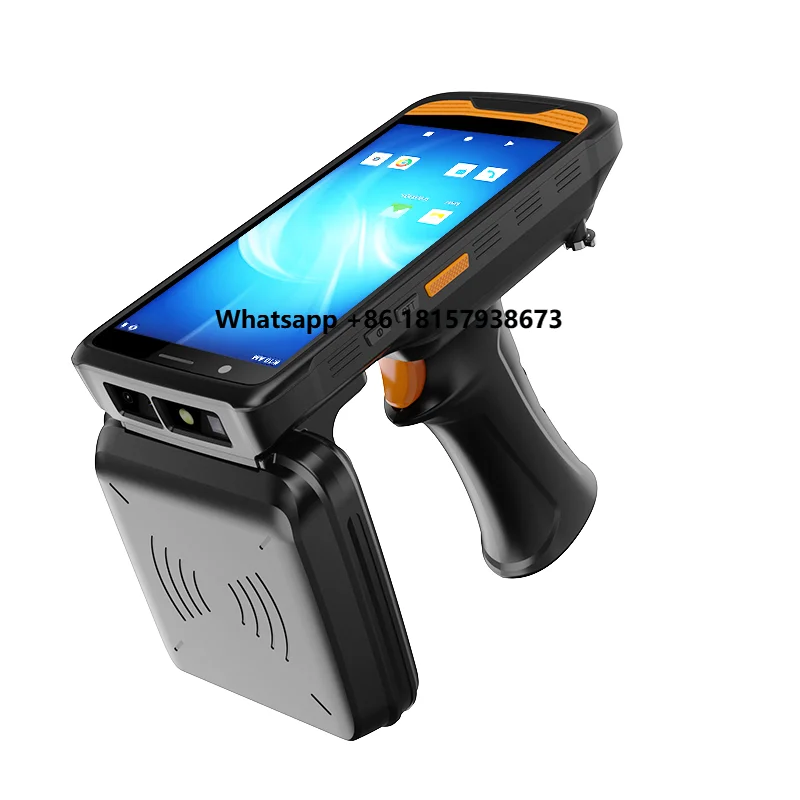 

New Rugged Handheld PDAs 4G LTE 1D/2D 5.5 Inch Touch Screen Nano-SIM 10000mAh Battery Bluetooth GPS WiFi PDA Rug Handheld