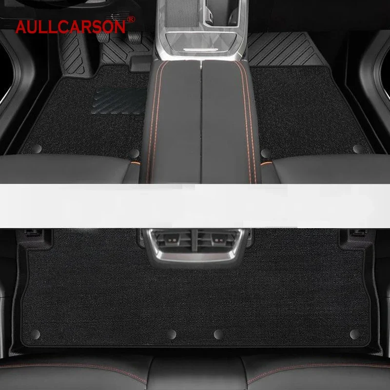 For GWM New Haval F7 2025 Car Floor Mats TPE Single Layer Double Foot Pads Salon Durable Carpet Full Interior Accessories
