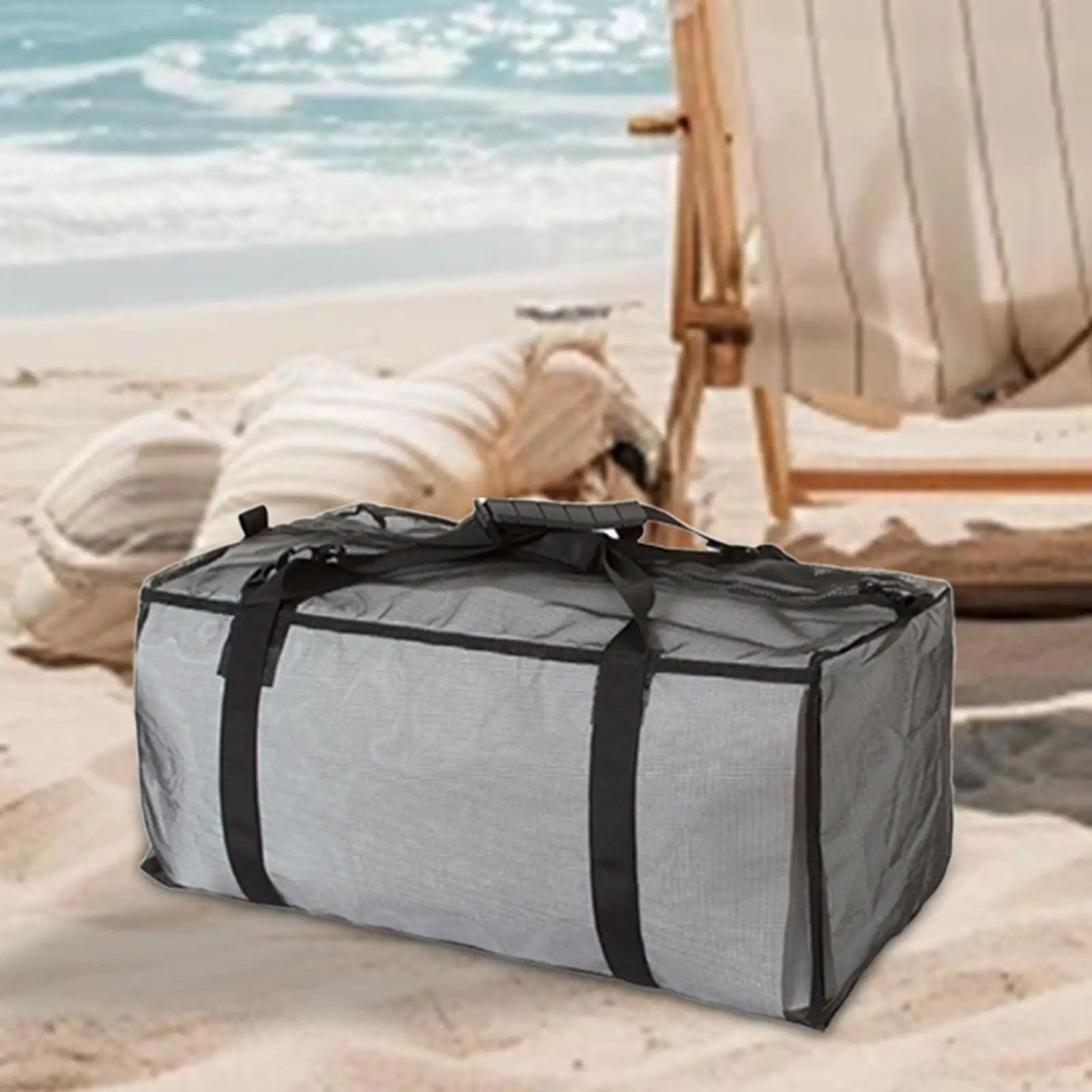

Diving Mesh Duffle Bag Snorkel Equipment Bag Multipurpose Travel Bag for Swimming Surfing Kayaking Underwater Adventure Sailing