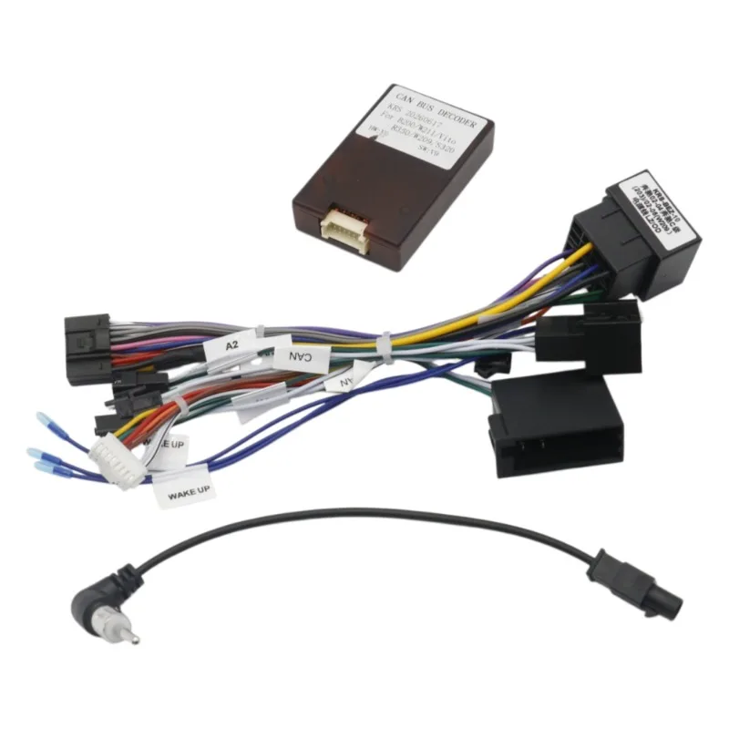 Für Benz C-Klasse W203 2002-2004 CLK W209 2002-2006 Auto-Radio Verkabelungsadapter Stromkabel Stereo-Adapter – Detail 8