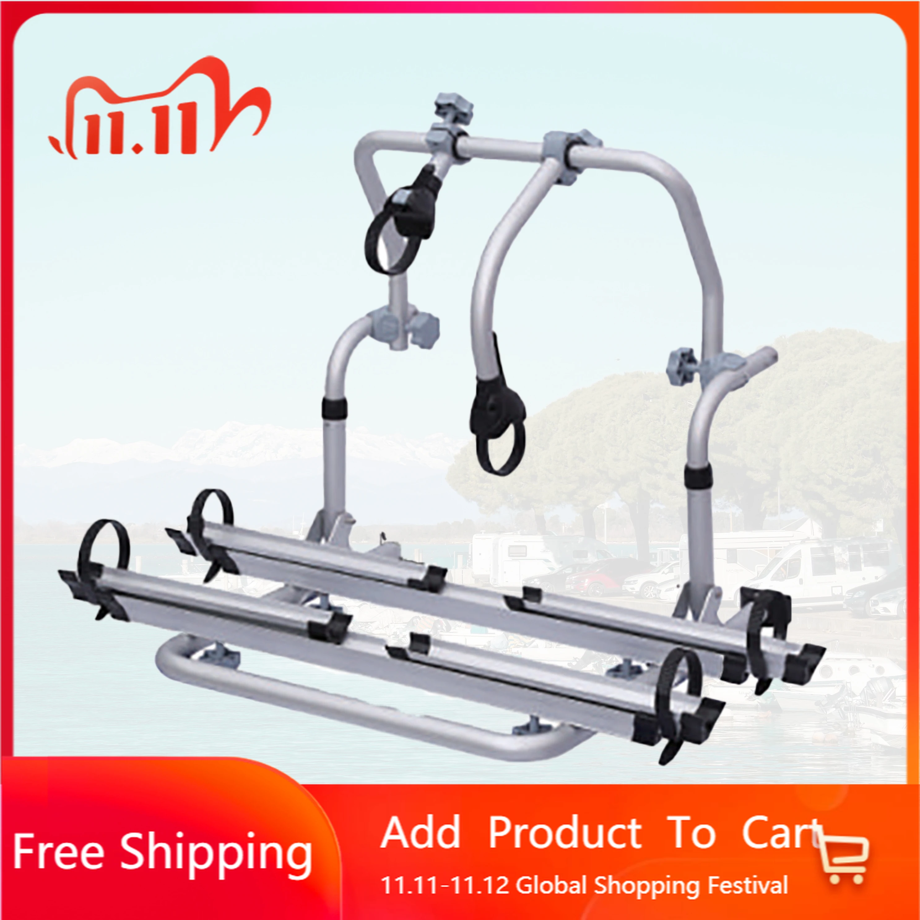 

STLF High Quality Aluminum Alloy RV Bicycle Frame for B Type Car with New Design and Quality Assurance Best Price