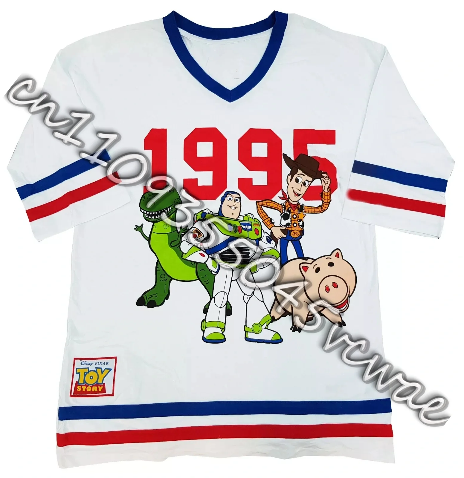 

Модная осенняя спортивная футболка с 3D-принтом Disney Toy Story для мужчин и женщин, детский повседневный топ с короткими рукавами, 2026